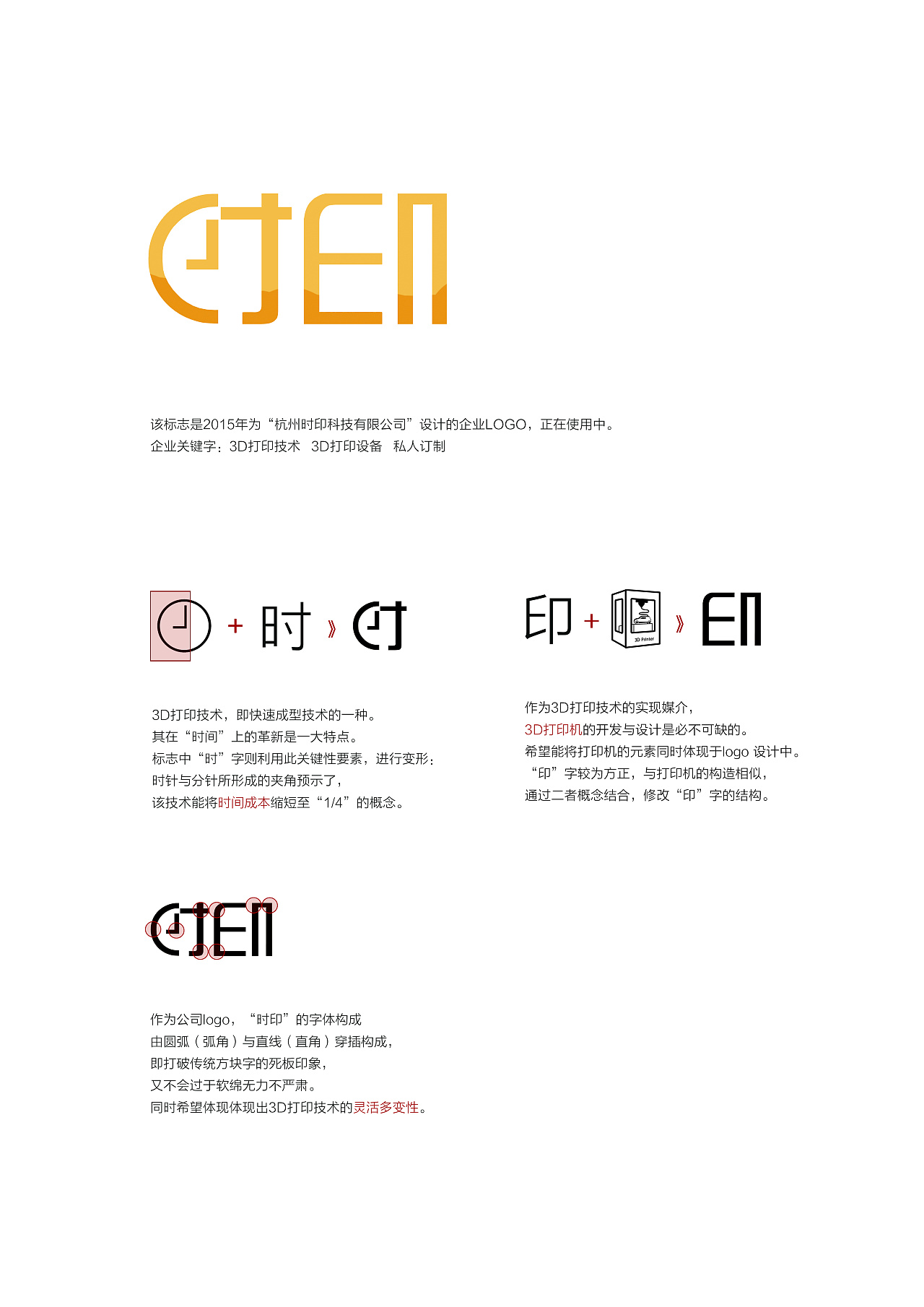 3d打印公司logo设计