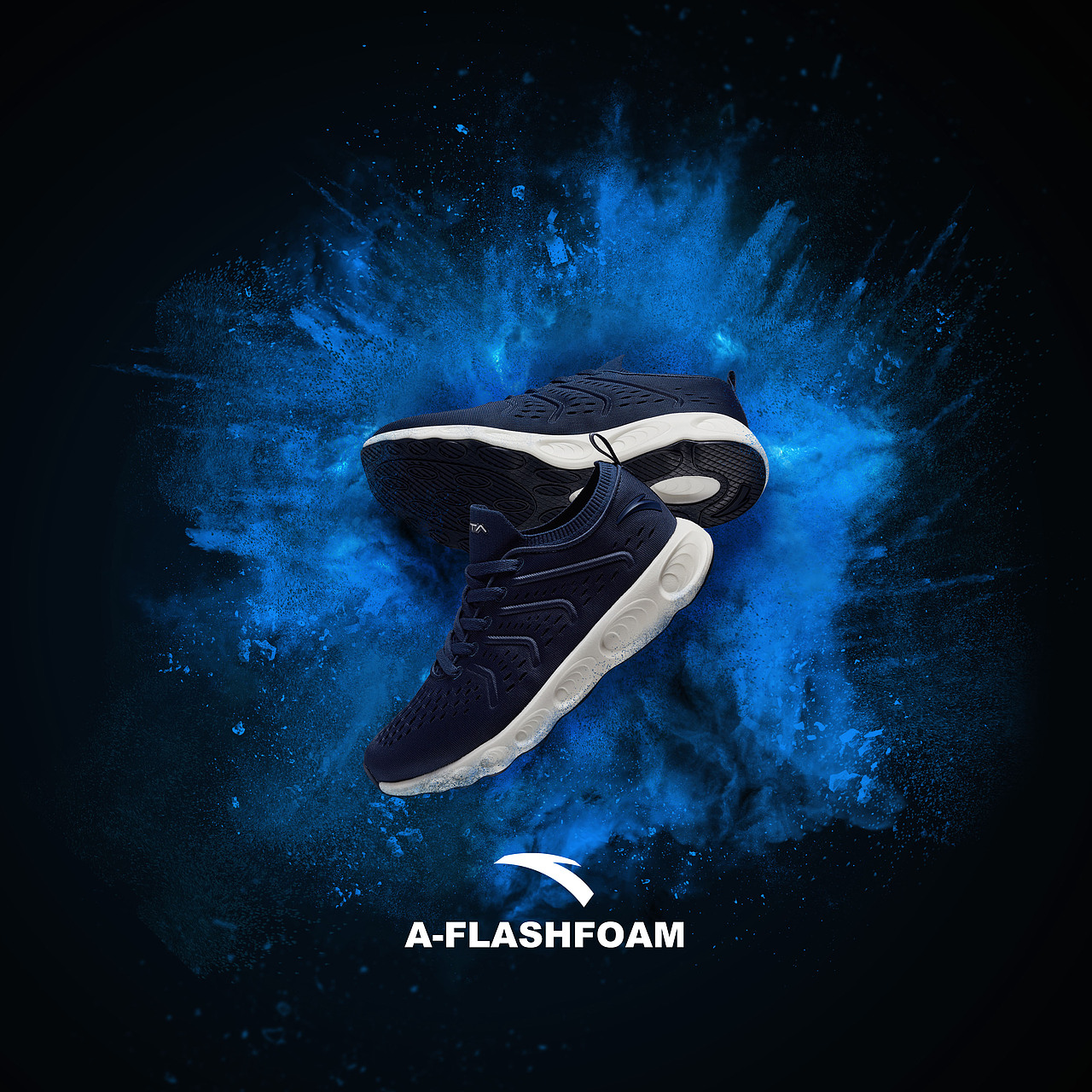 安踏A-FLASHFOAM 2.0 跑鞋后期（图ZMTIyMTE2NzI4） - 修图/后期 - 站酷设计师哆啦A毅原创素材 - 站酷ZCOOL