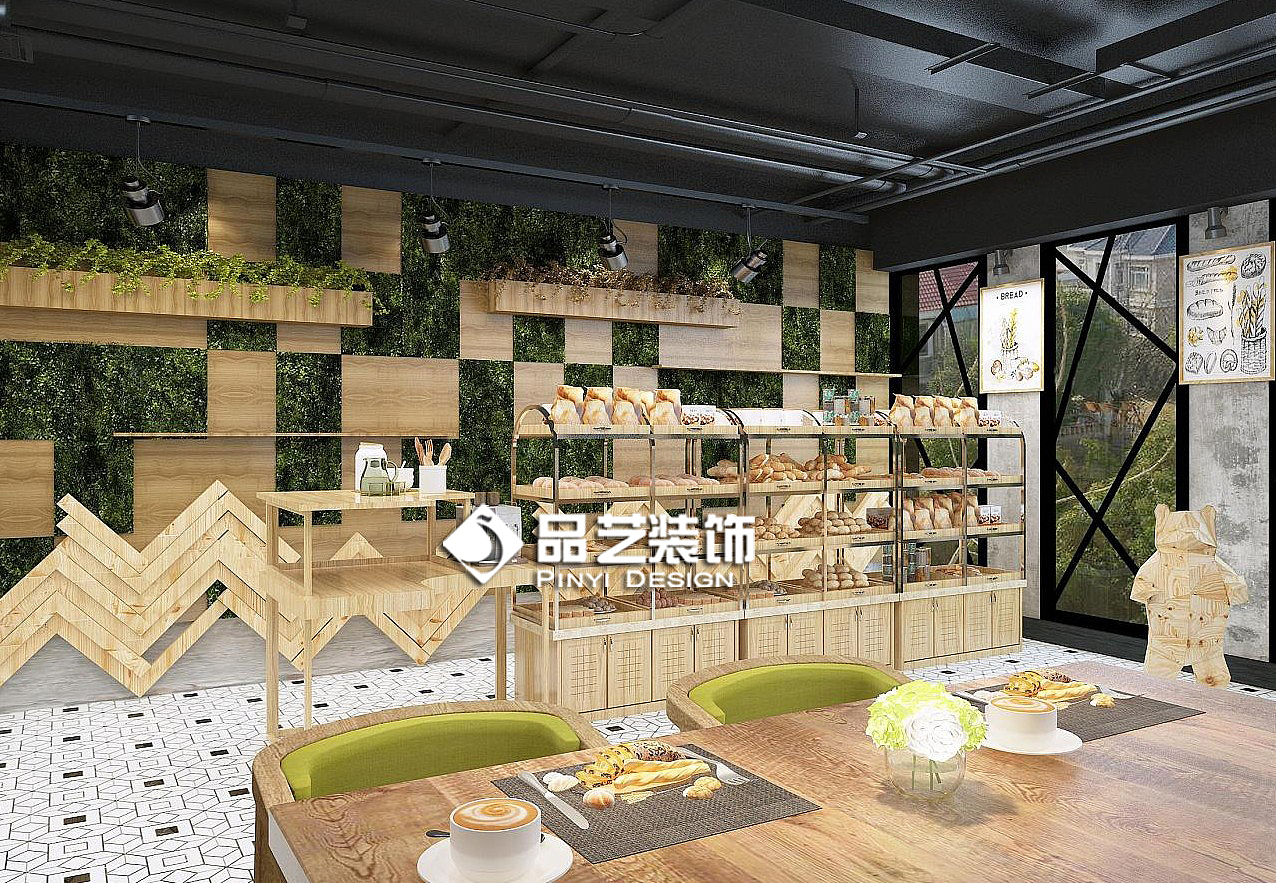 广州湛江佛山烘焙屋蛋糕店甜品店咖啡厅装修设计（图ZMTA5ODk2MTI4） - 家装设计 - 站酷设计师品艺装饰原创素材 - 站酷ZCOOL