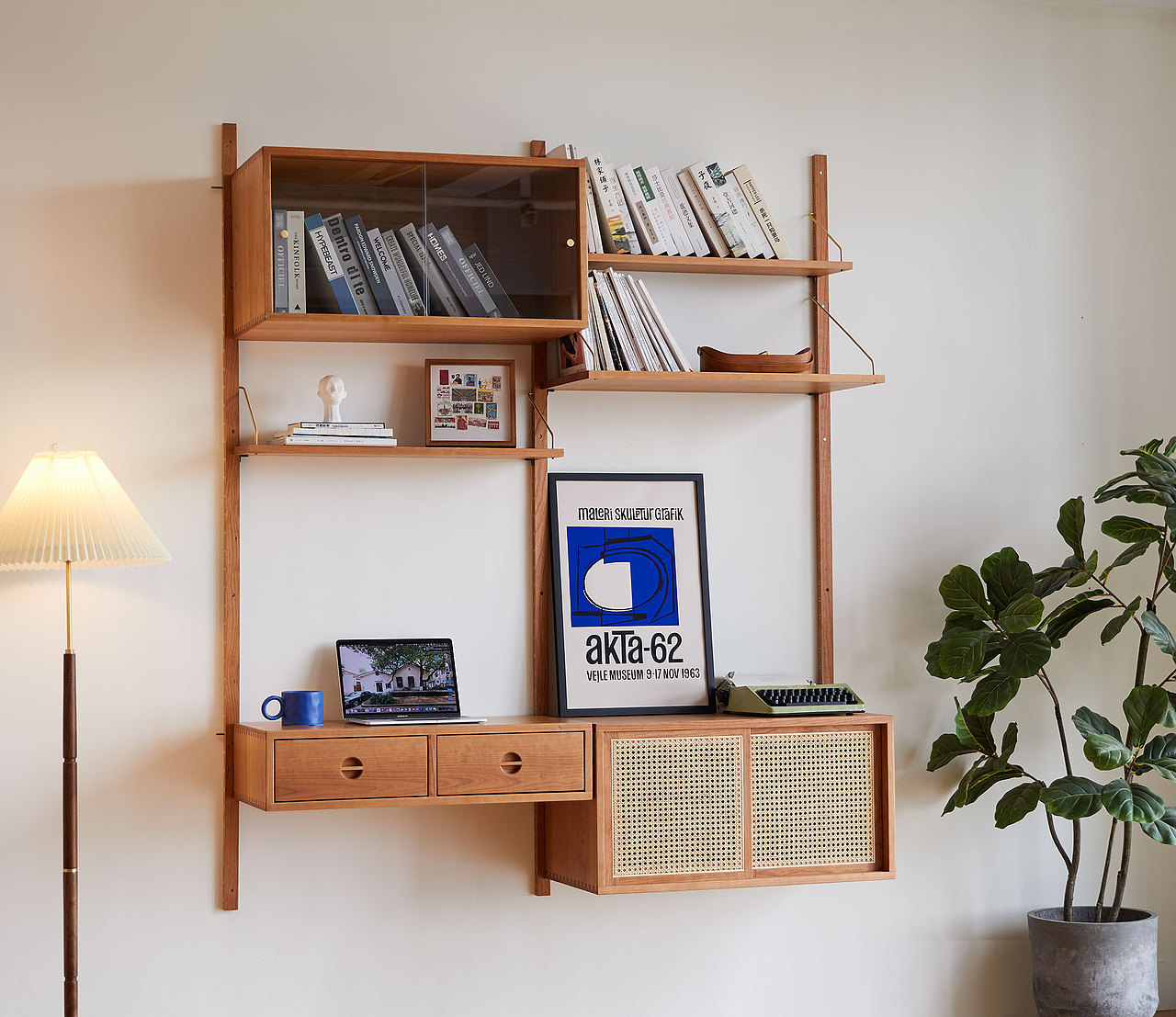 中古风墙挂系统