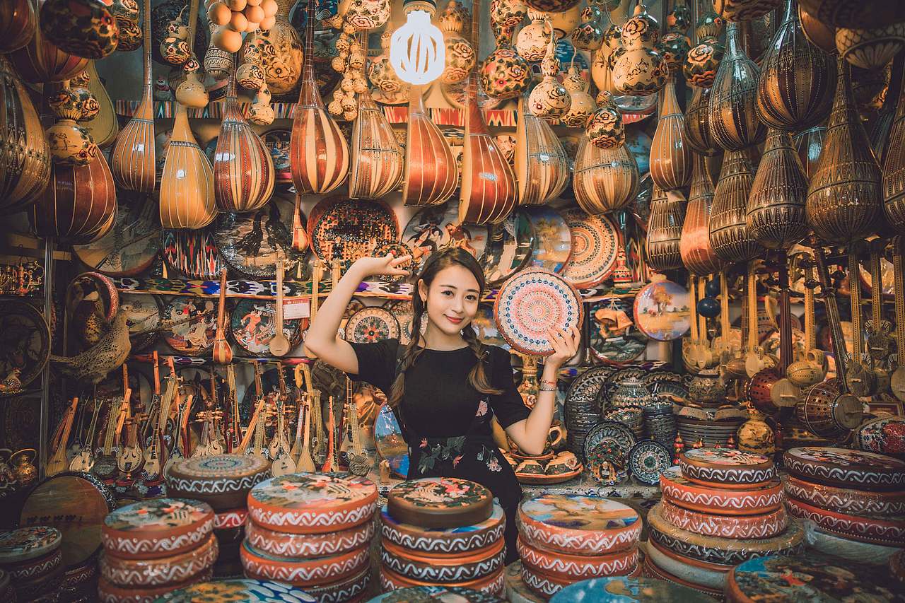 新疆大巴扎摄影