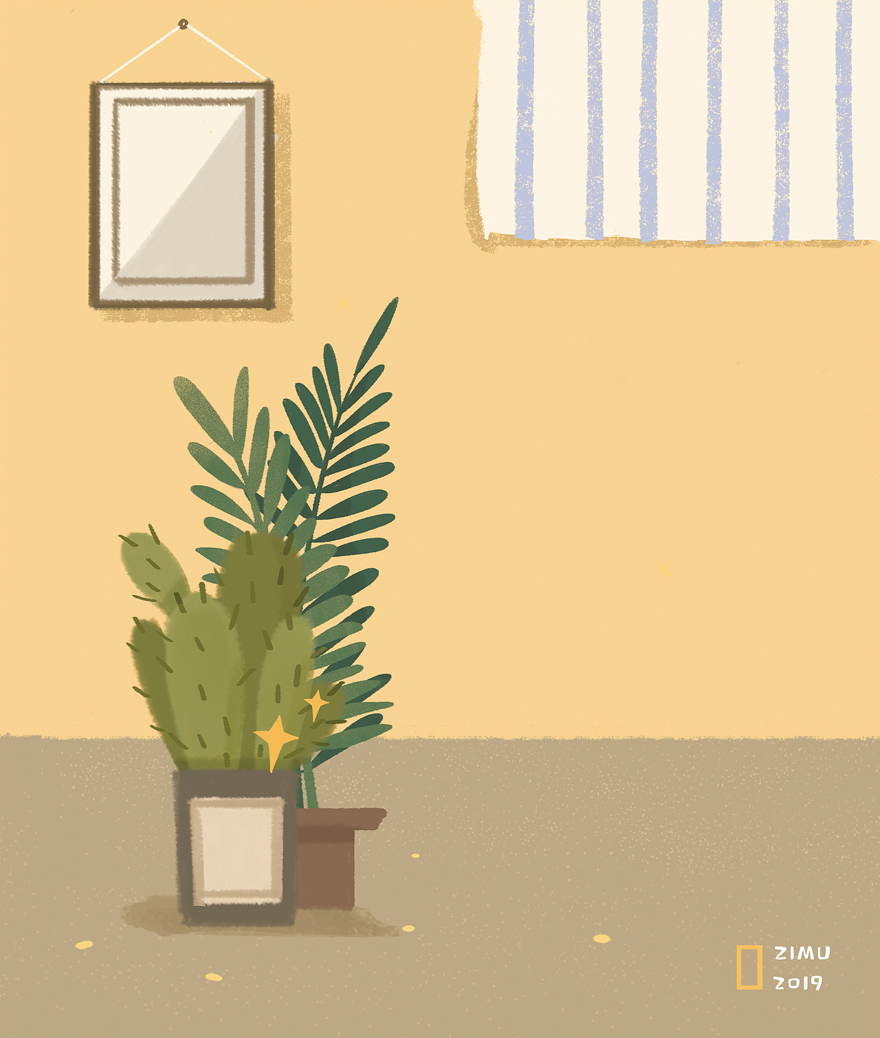 2019插画年终总结（图ZMTkyMTU1Njg4） - 创作习作 - 站酷设计师鱼丸粗面不加辣原创素材 - 站酷ZCOOL