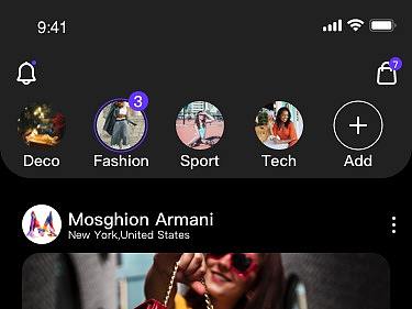 深色界面（电商）