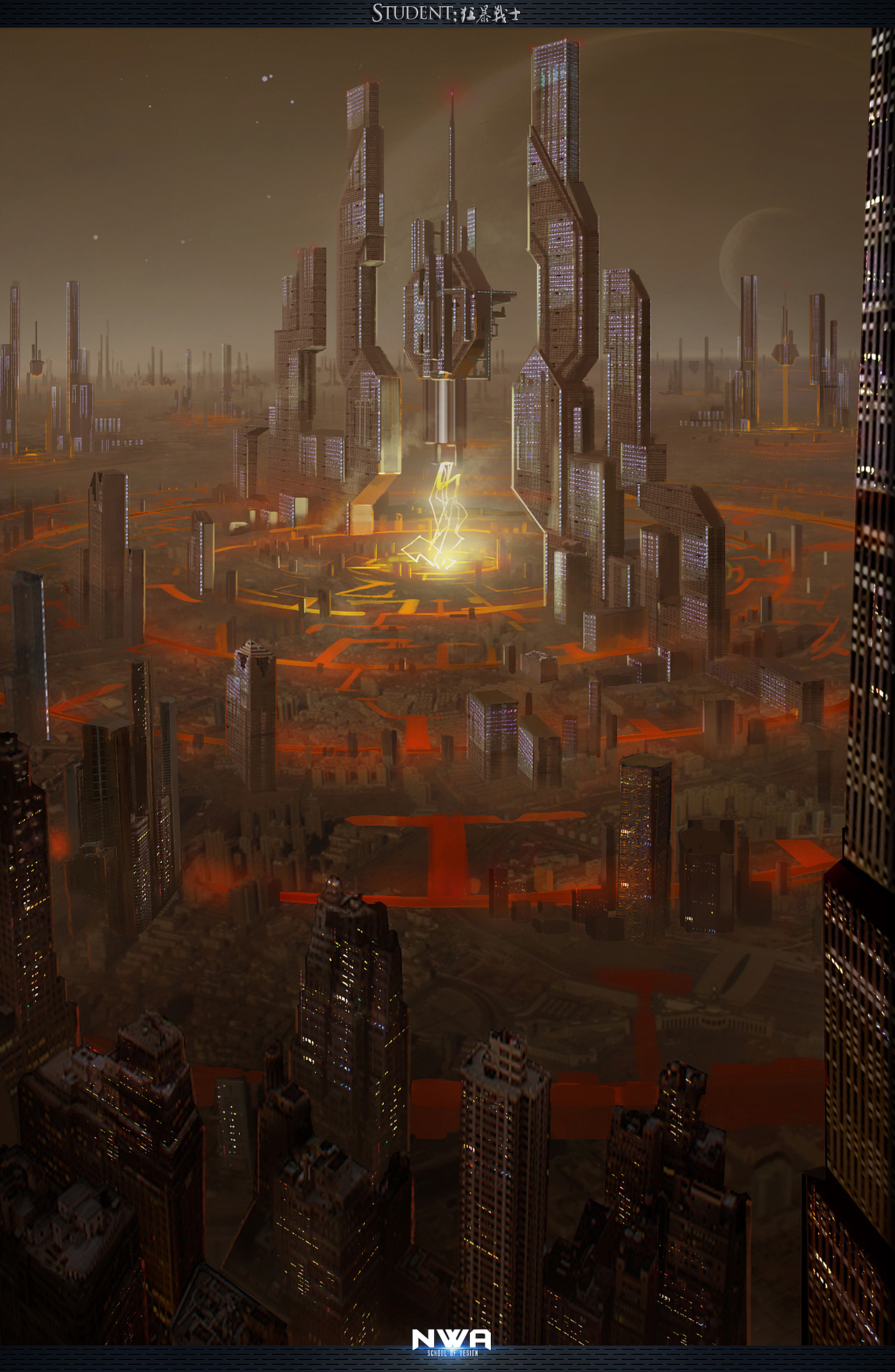 NWA守夜人第一期影视插画班 学员作品part2（图ZMTM4MTE0MTI=） - 概念设定 - 站酷设计师QueenStudios原创素材 - 站酷ZCOOL