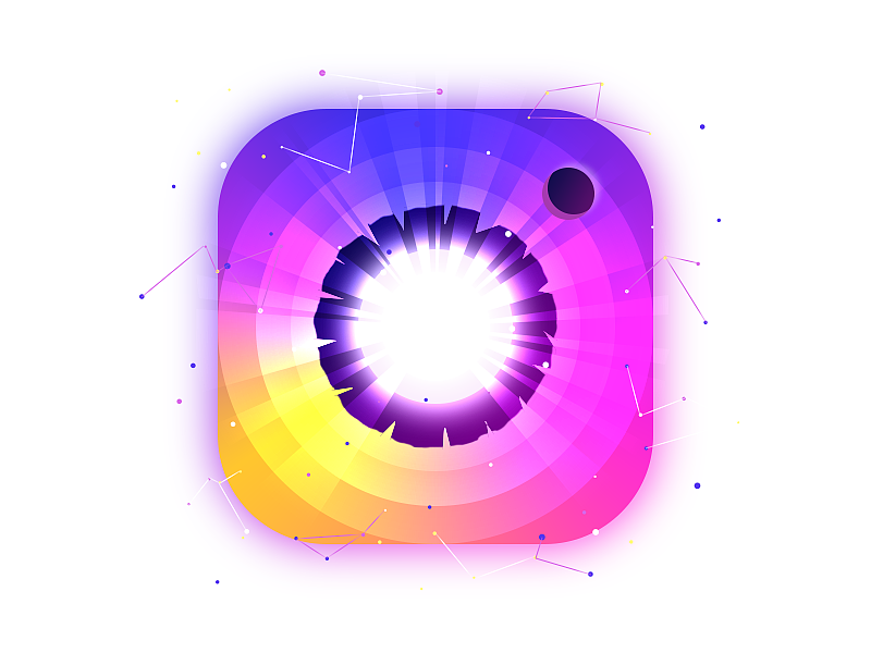 #教程练习##PS#光影感星球图标（图ZMjA2MTY1OTM2） - 图标 - 站酷设计师蜻蛉YuriCheung原创素材 - 站酷ZCOOL