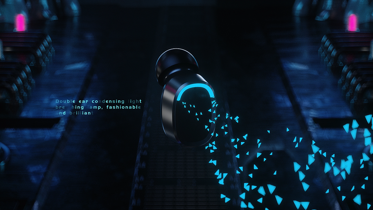 耳机渲染视频（图ZMjU0NjgyMjMy） - 动画/影视 - 站酷设计师kalun2020原创素材 - 站酷ZCOOL