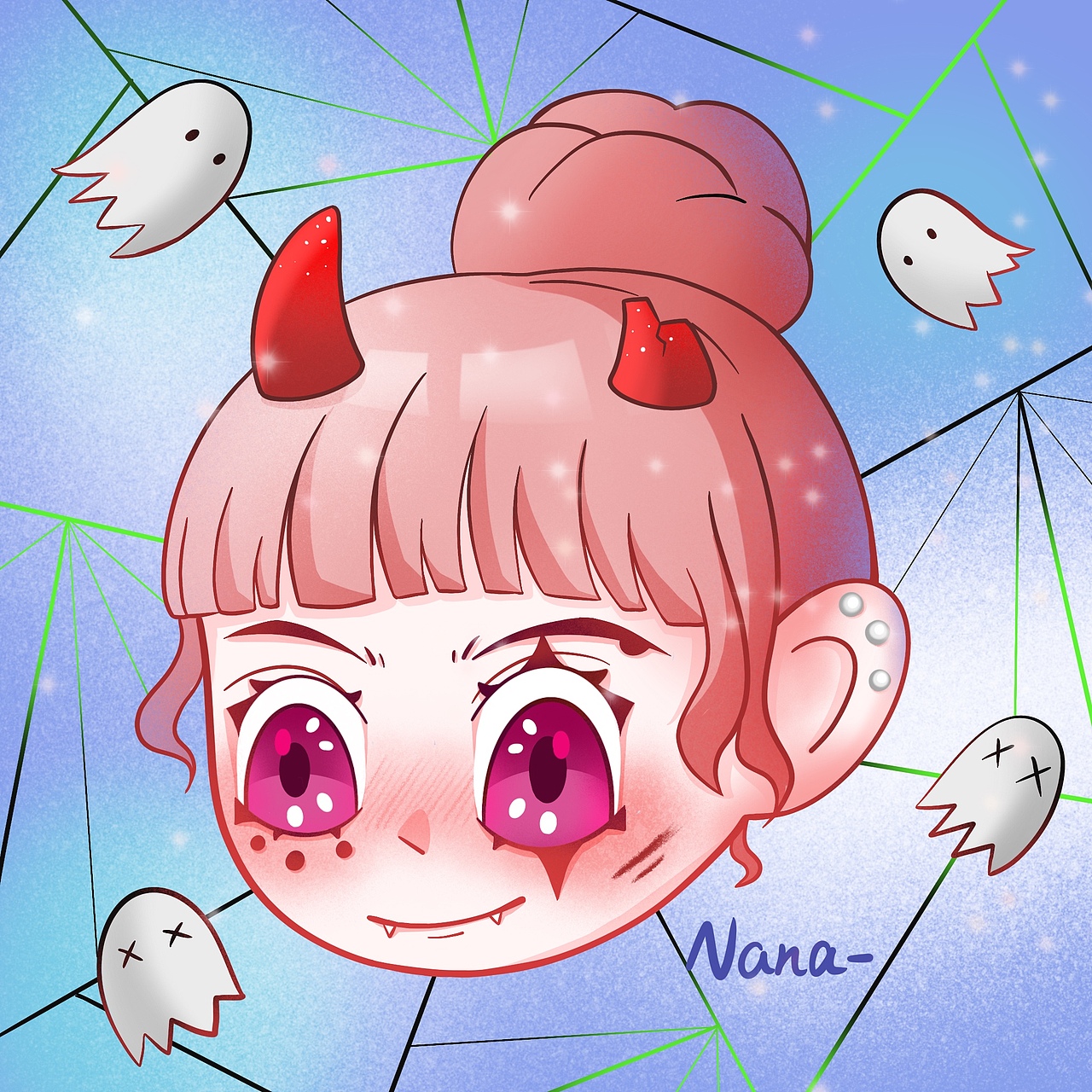 原创头像（图ZMjc4NTMxOTAw） - 创作习作 - 站酷设计师奈奈Nana1原创素材 - 站酷ZCOOL