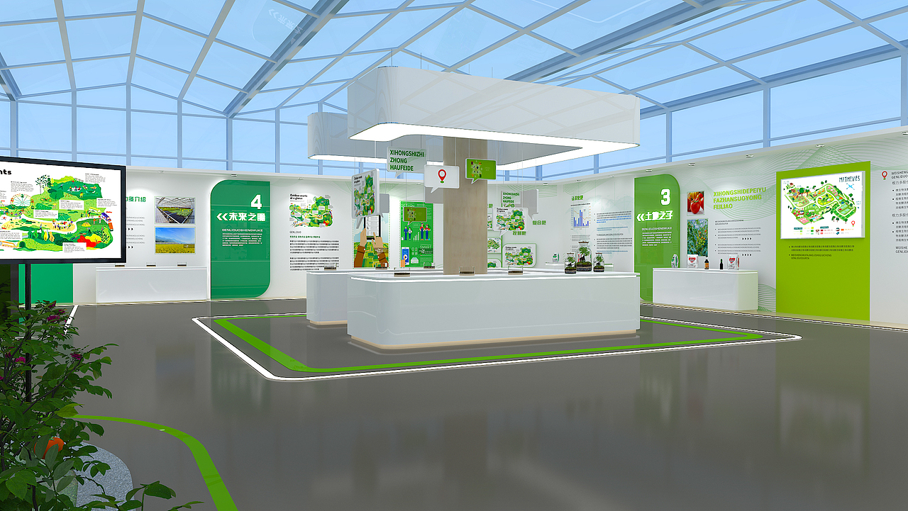 农业展厅|空间|展陈设计|蛀牙丶似曾相识_原创作品-站酷zcool