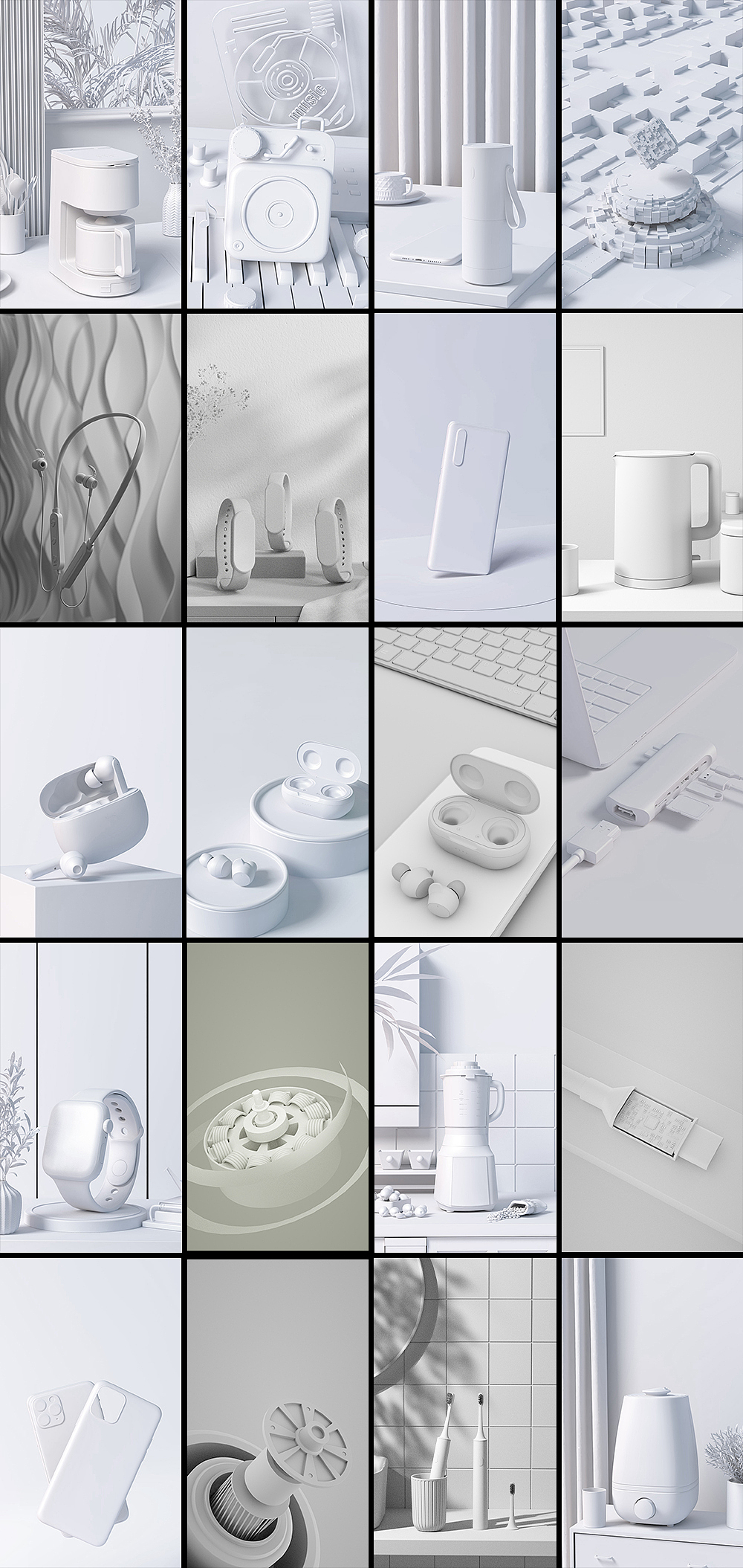 C4D产品建模渲染总结（图ZMjgzMTc0MDA4） - 其他三维 - 站酷设计师缘咯原创素材 - 站酷ZCOOL