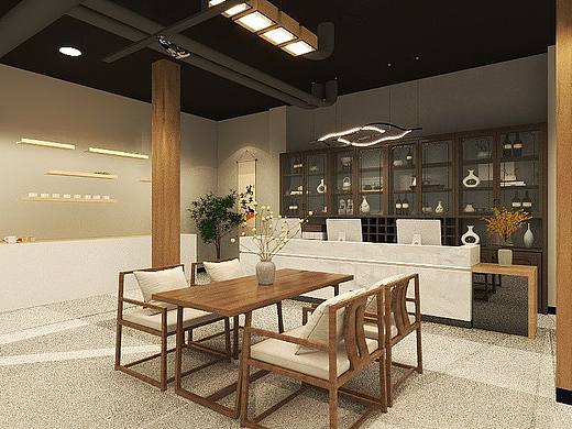 餐饮空间（个人主页-ZNjI1NTI3OTI=） - 商业空间设计 - 站酷设计师早上吃的发f原创素材 - 站酷ZCOOL