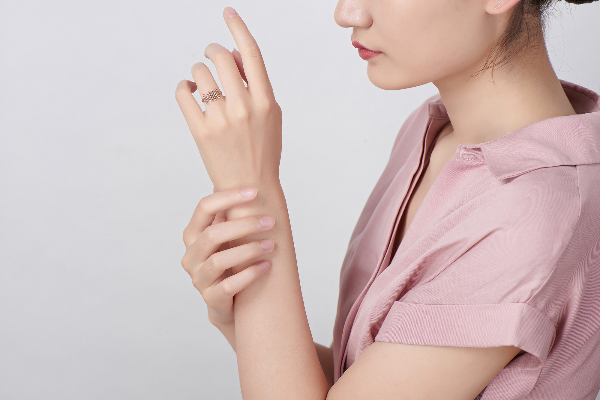 仿真手模型硅胶女性手模S1手部模型医疗绘画假手拍摄展示手模道具-阿里巴巴