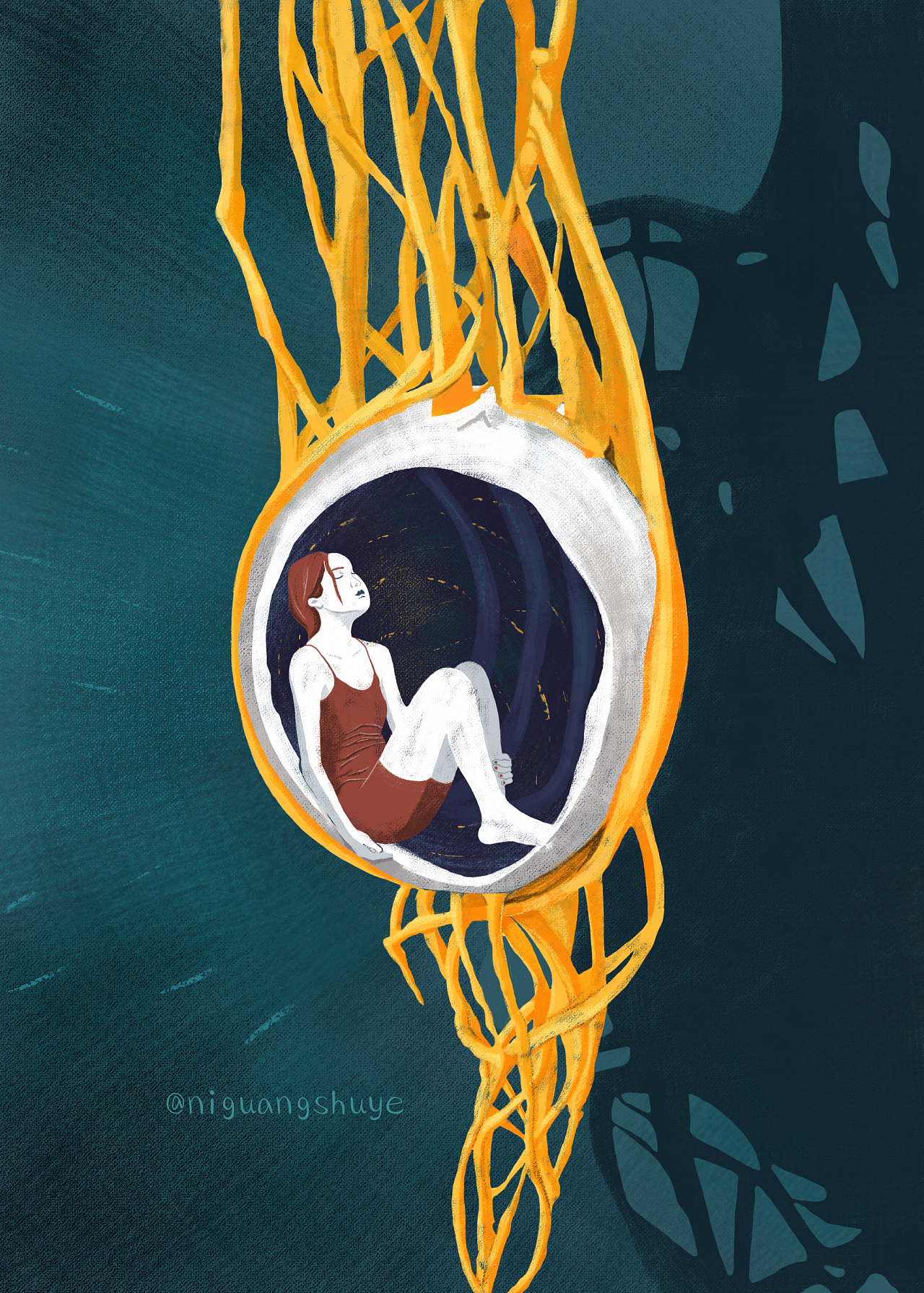 小情绪篇|插画|商业插画|niguangshuye - 原创作品 - 站酷 (zcool)