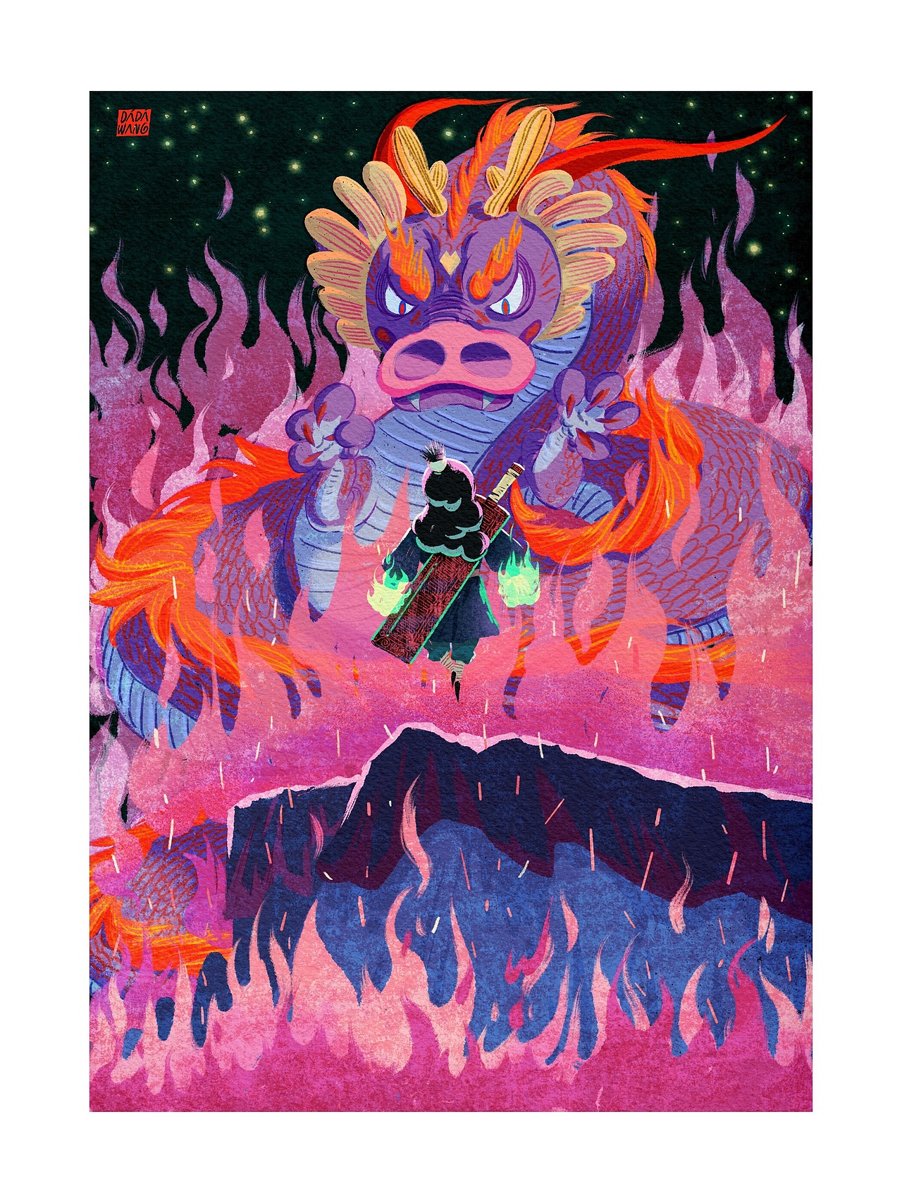 《萧哥图鉴》DADA（图ZMTQyNTA4MDg4） - 创作习作 - 站酷设计师木丁插画工作室原创素材 - 站酷ZCOOL