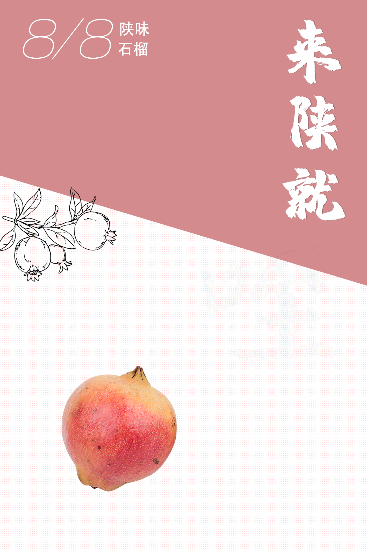陕西美食系列海报