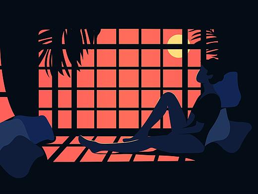 独自一人的晚上