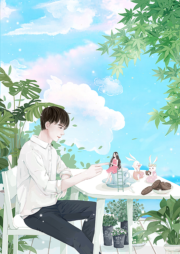 繁花相伴（图ZMTIxNTA5OTI0） - 商业插画 - 站酷设计师小石头1125原创素材 - 站酷ZCOOL