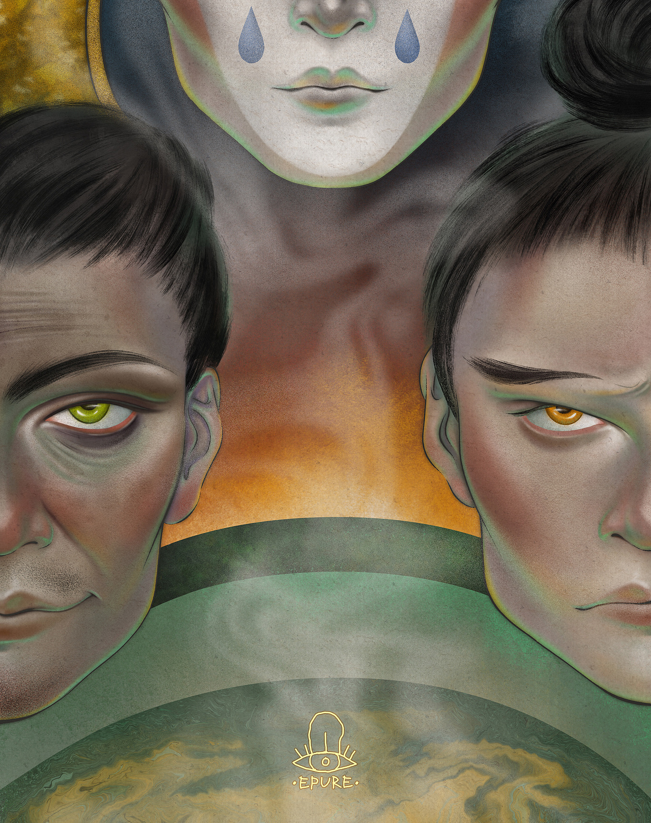 眉间尺替父报仇