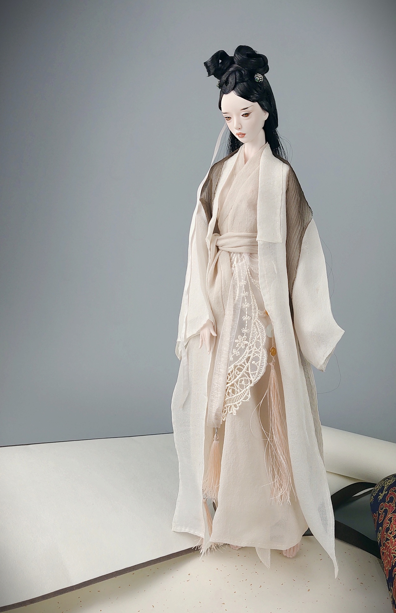 陶瓷bjd43厘米陶瓷娃娃聊斋系列画皮