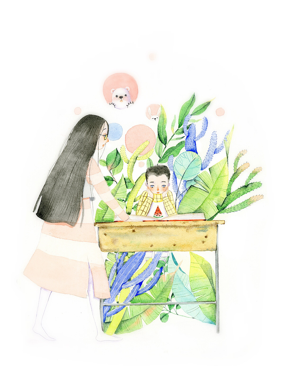 拾岁（图ZMTAwOTM1Njcy） - 艺术插画 - 站酷设计师川禾原创素材 - 站酷ZCOOL