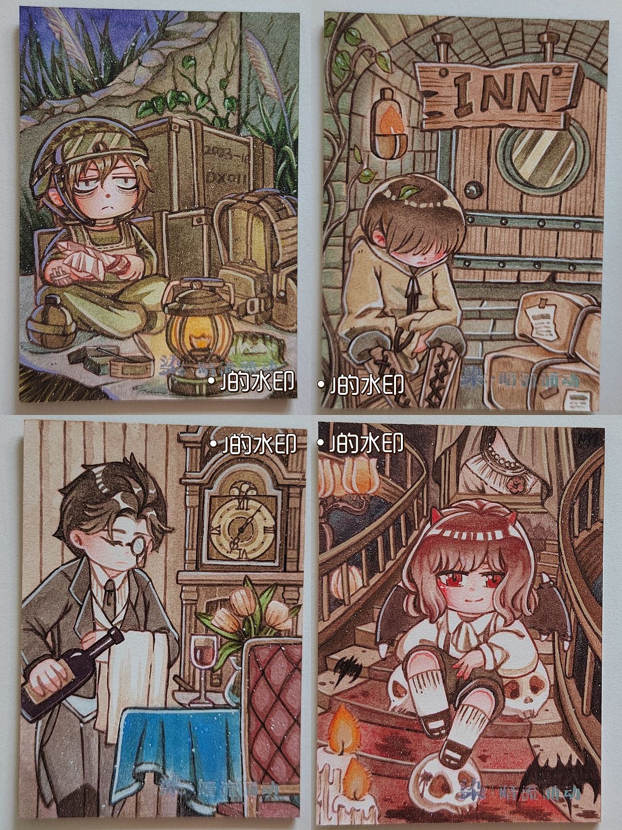 原创手绘丨血染钟楼系列④