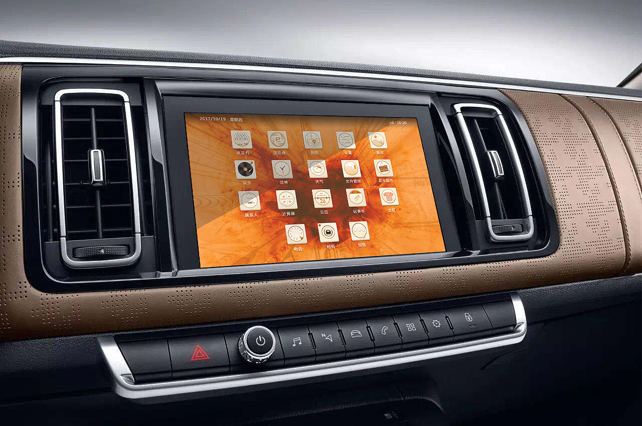 车载多媒体界面