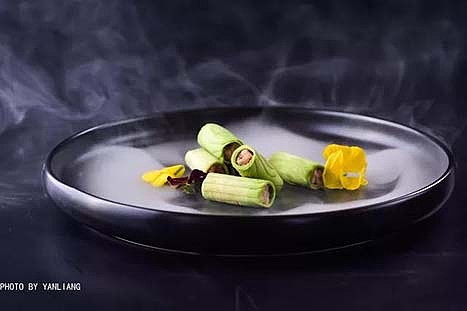 意境菜美食摄影——太原颜良餐饮品牌设计