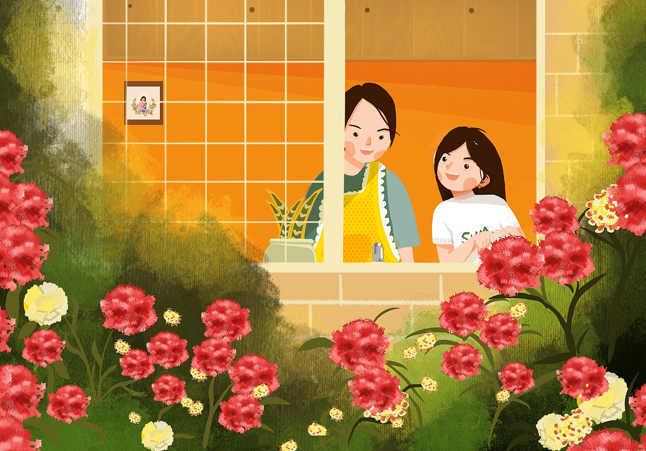 母亲节快乐（图ZMjU0MDg4OTA0） - 创作习作 - 站酷设计师pp的小口袋原创素材 - 站酷ZCOOL
