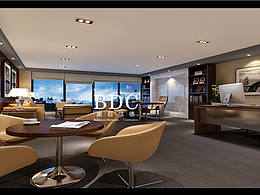 成都金融贸易办公室设计-鑫和易办公室