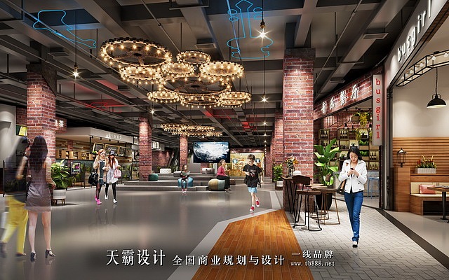 荆州商业街设计方案由广东天霸设计打造更融合美学商业（图ZMTMyOTkyMTQw） - 建筑设计 - 站酷设计师专业购物中心设计原创素材 - 站酷ZCOOL