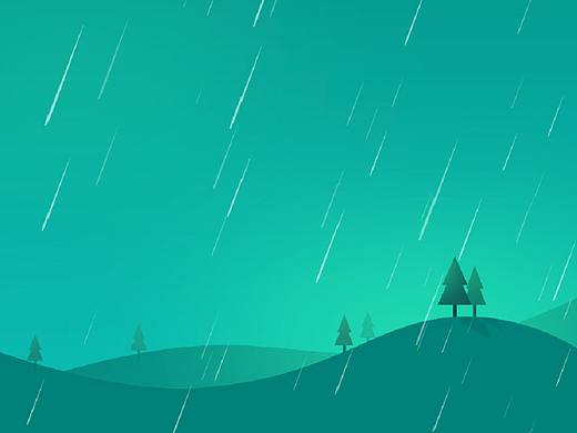 天气插画临摹与原创
