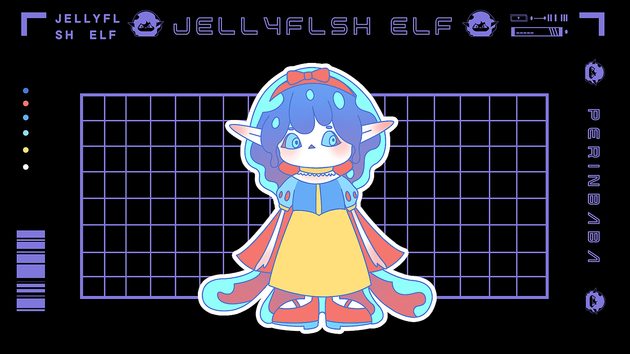 水母JOJO/IP形象设计