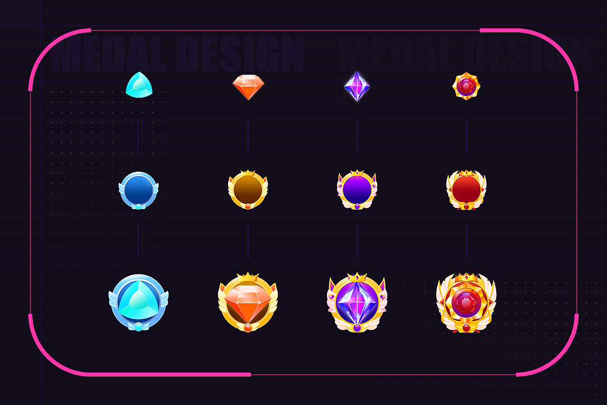 相亲红娘称号/勋章/头像框（图ZMjY5NzgwMzky） - 其他UI - 站酷设计师柒個不倒貓原创素材 - 站酷ZCOOL