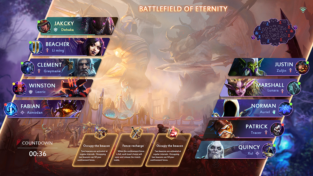个人作品-《Heroes of the Storm》（2017）（图ZOTk1NTMzOTI=） - 游戏UI - 站酷设计师S_Leaf原创素材 - 站酷ZCOOL