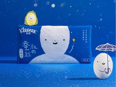 舒洁蚕丝洗颜巾