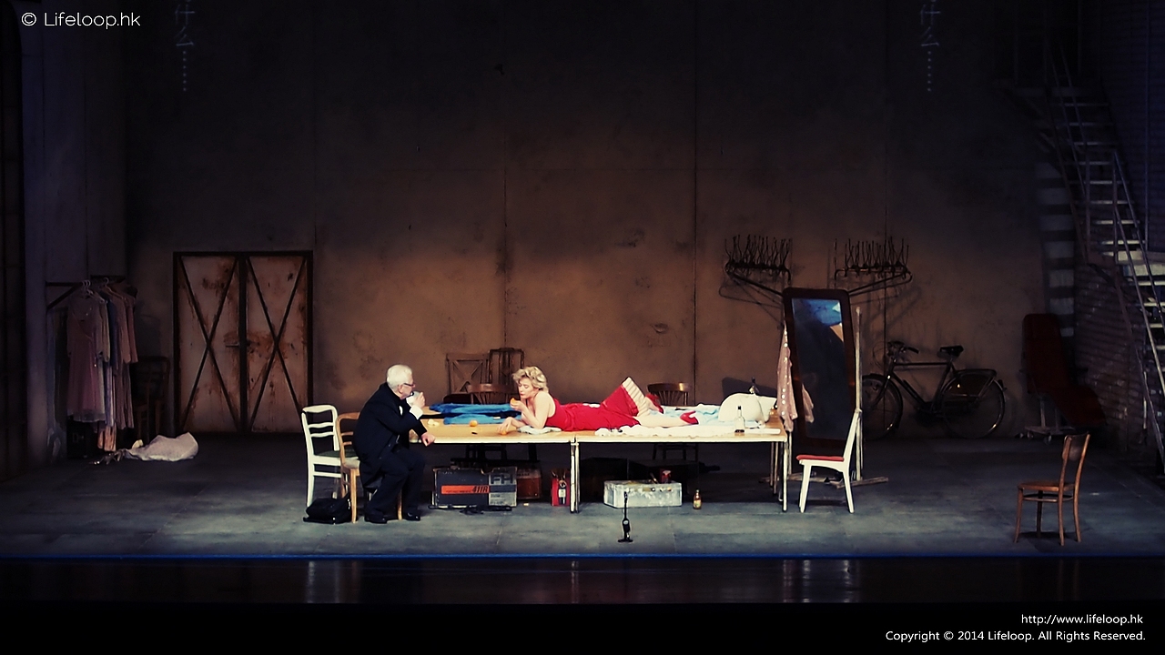 拍摄波蘭華沙話劇院戲劇《假面 • 瑪麗蓮》(Persona. Marilyn)