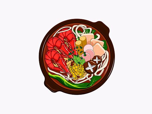 美食插画
