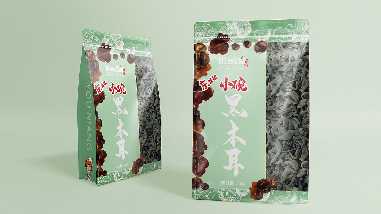 山珍类食品包装设计（图ZMjE4MDYzMzYw） - 包装 - 站酷设计师Daisy静静原创素材 - 站酷ZCOOL