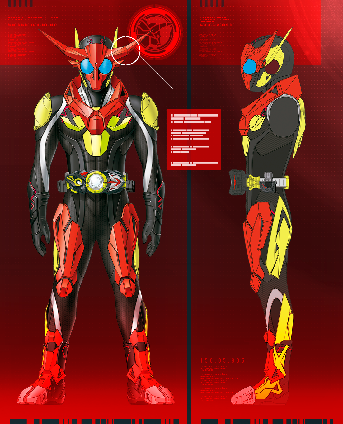 假面骑士zero-one 零一 设计图集