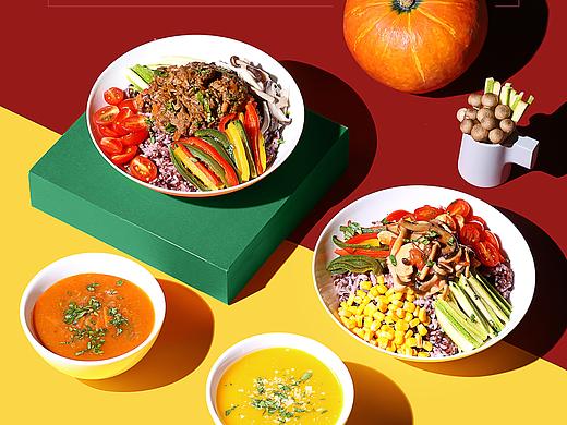 好色派沙拉-谷物碗海报拍摄 「秋冬」 Grain Bowl