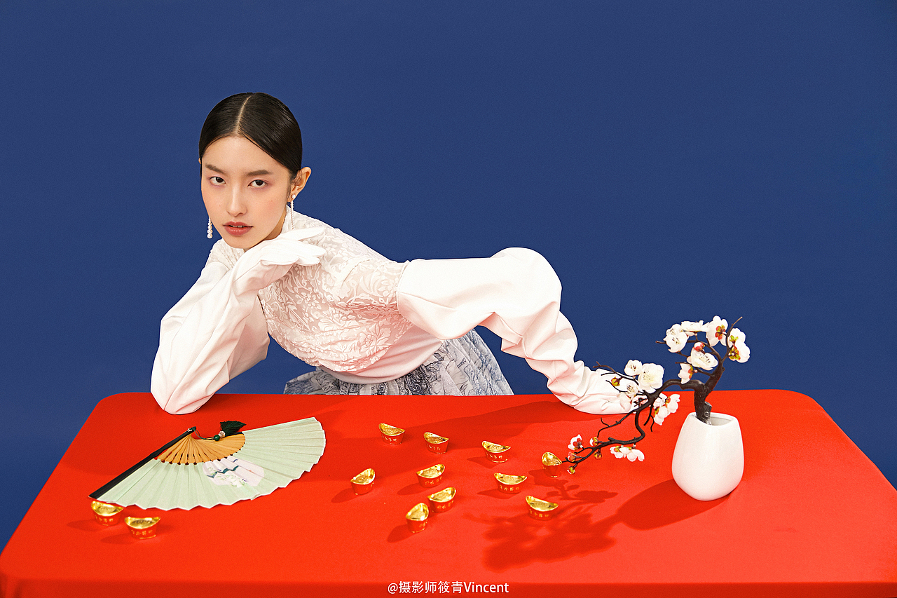 中国风女装（图ZMjU1MTU2OTY4） - 时尚/艺术摄影 - 站酷设计师摄影师筱青Vincen原创素材 - 站酷ZCOOL