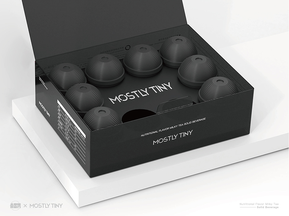 从不营销 ● MOSTLY TINY营养风味奶泡茶