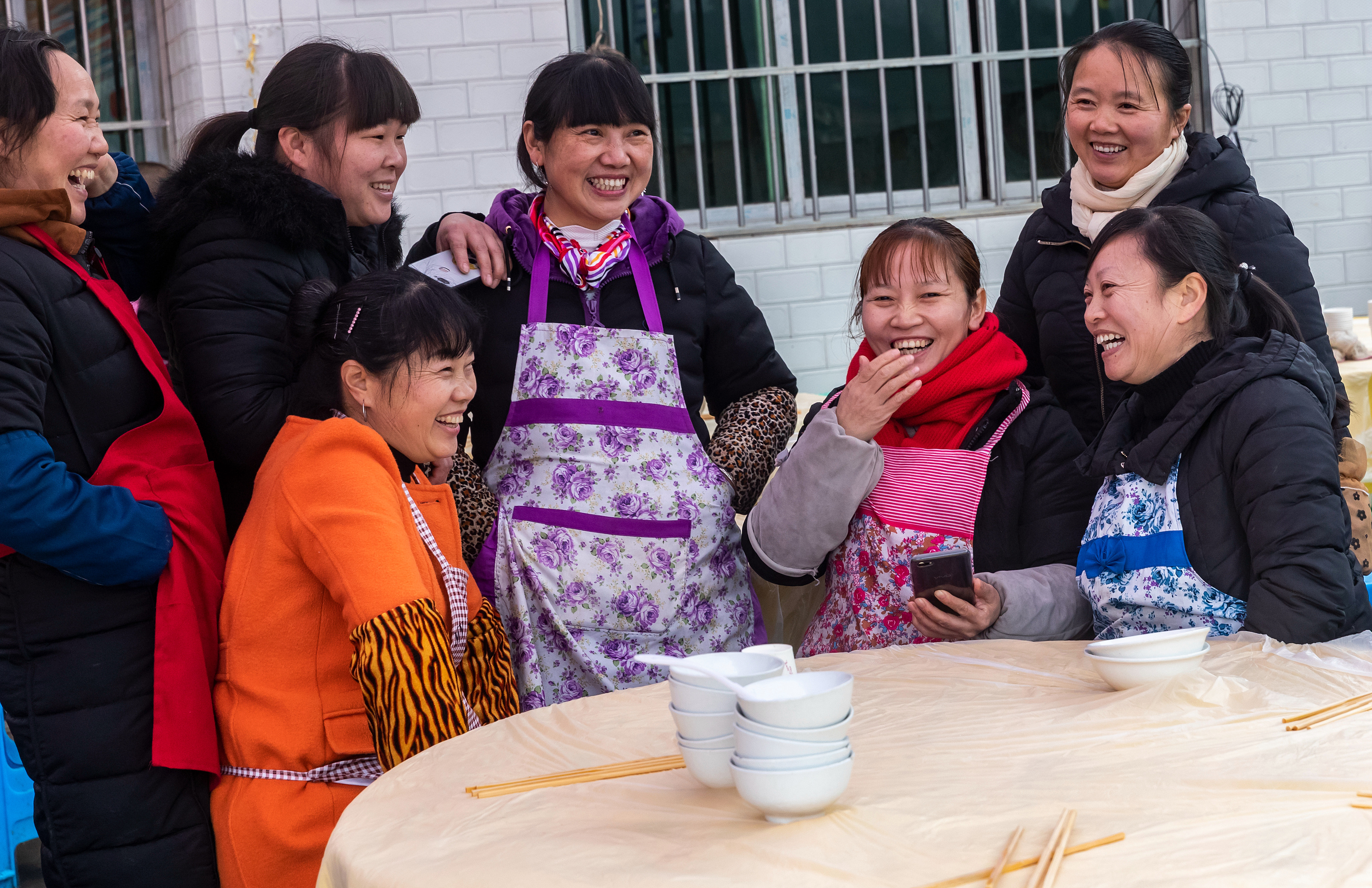 重庆南川:坝坝头的"团圆饭"|摄影|人文/纪实|qmb1119 - 原创作品