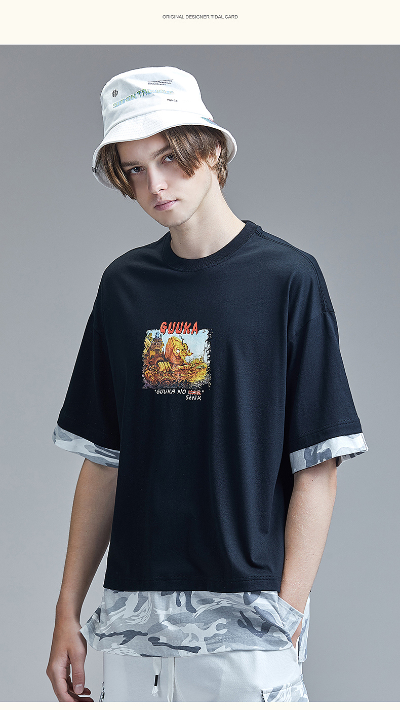 Sank Toys×GUUKA联名夏季服装。这个夏季我要你好看！（图ZMTU3NTQ1NzU2） - 休闲/流行服饰 - 站酷设计师宅仔原创素材 - 站酷ZCOOL