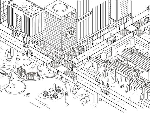 佛山又一茶墙绘