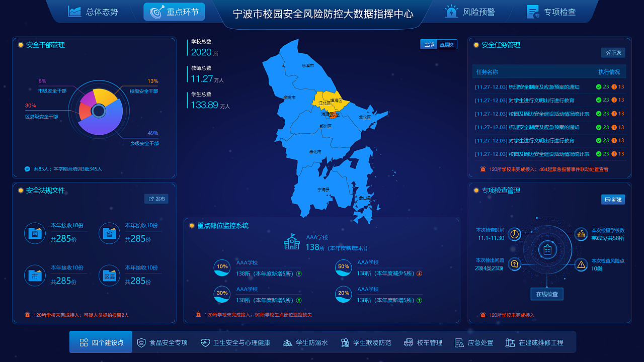 校园安全风险防控系统