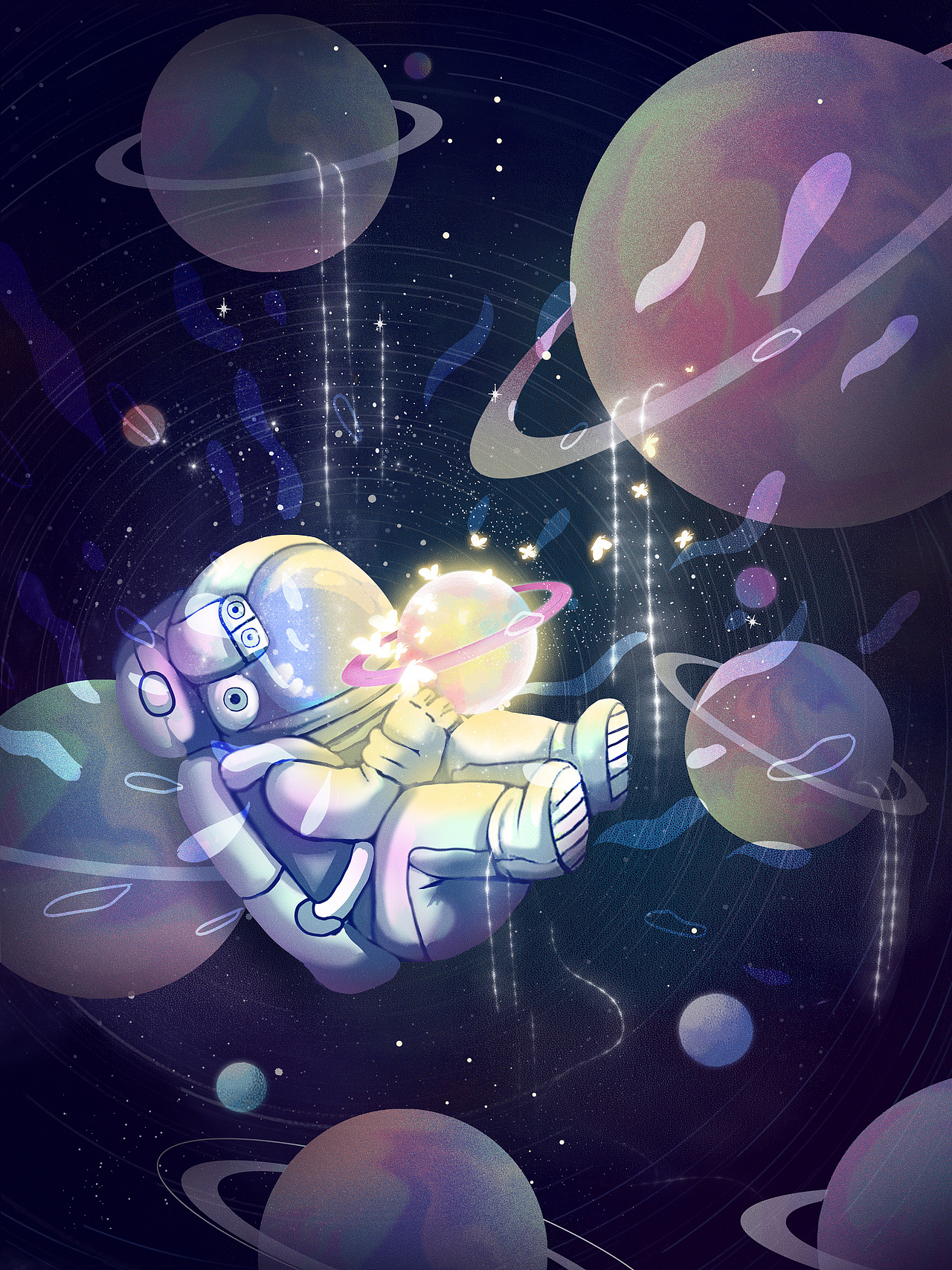 梦幻太空宇航员