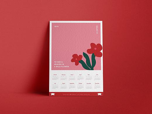 2019年 年历 / WILD FLOWER  
