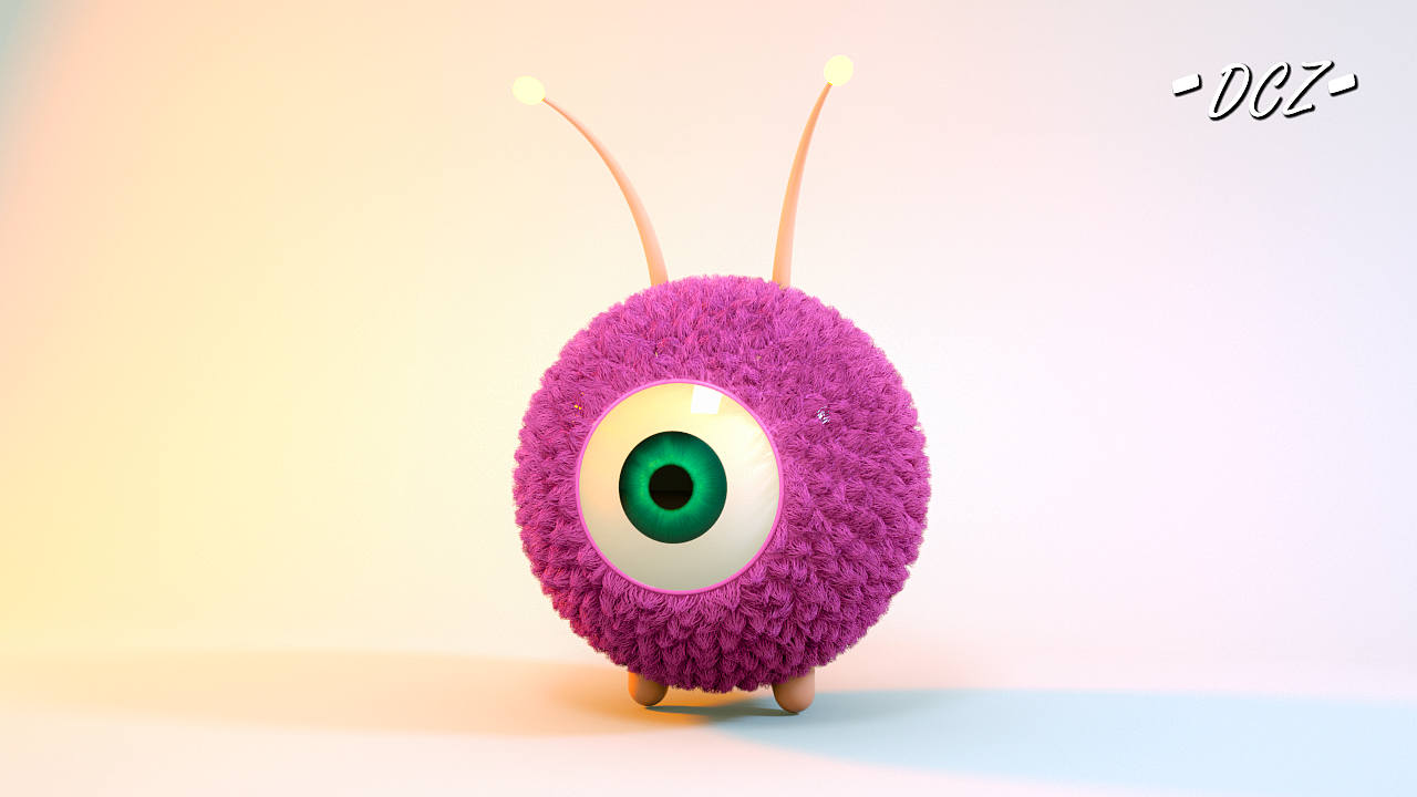 大眼怪（图ZMjQ5MDcyNjEy） - 人物/生物 - 站酷设计师没人要的抱枕原创素材 - 站酷ZCOOL