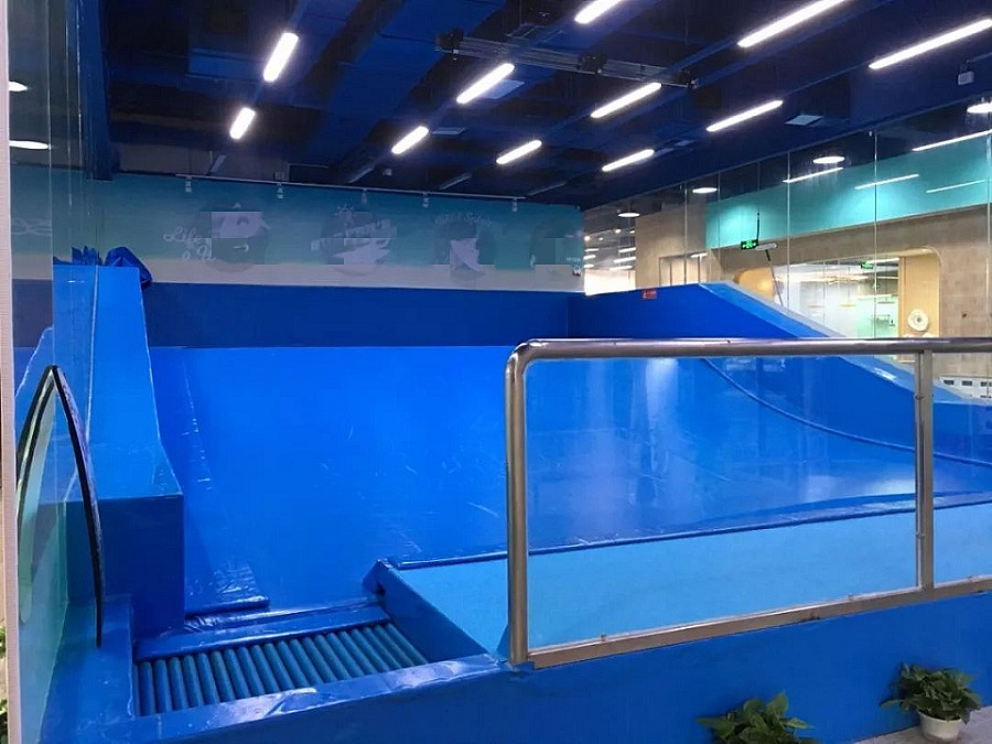 在室内也能冲浪啦——上海首家室内极限运动体验馆