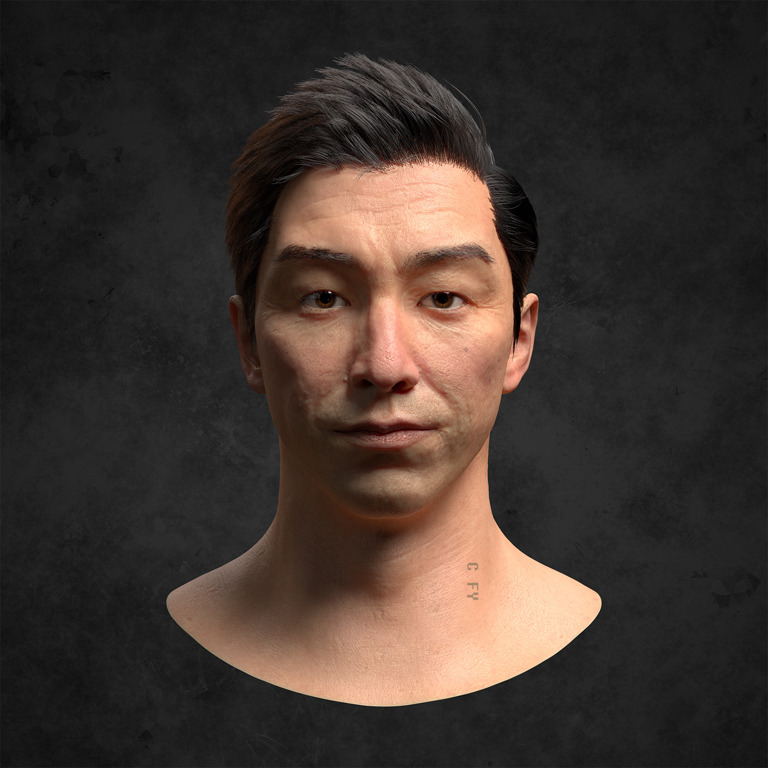 写实肖像制作练习